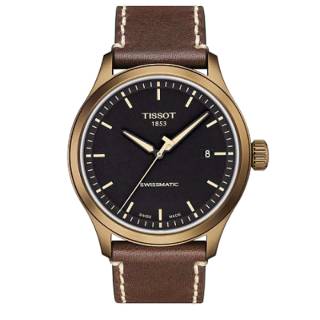 ΡΟΛΟΙ TISSOT  T1164073605100 TISSOT Gent XL Swissmatic Brown Leather Strap