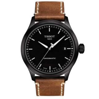 ΡΟΛΟΙ TISSOT  T1164073605101 TISSOT Gent XL Swissmatic Automatic Brown Leather Strap