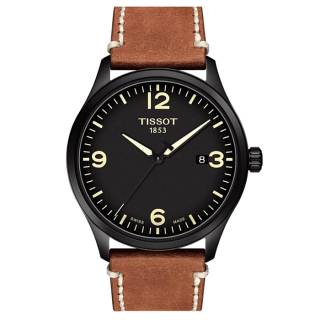 ΡΟΛΟΙ TISSOT T1164103605700 TISSOT T-Sport Gent XL Brown Leather Strap