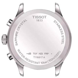 ΡΟΛΟΙ TISSOT  T1166171109200 TISSOT T-Sport Chrono XL Chronograph Silver Stainless Steel Bracelet