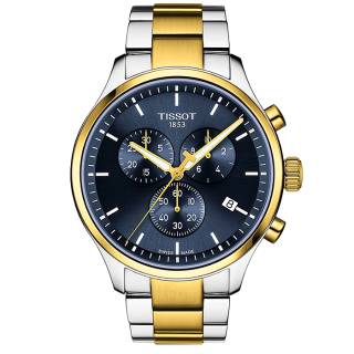 ΡΟΛΟΙ TISSOT T1166172204100 TISSOT CHRONO XL Classic Two Tone Stainless Steel Bracelet