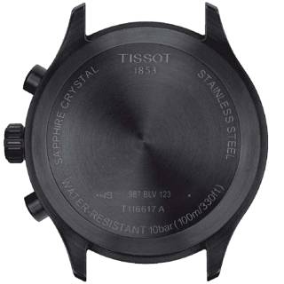 ΡΟΛΟΙ TISSOT  T1166173605200 TISSOT Chrono XL Vintage Black Leather Strap