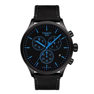 ΡΟΛΟΙ TISSOT T1166173705100 TISSOT T-Sport Chrono XL Chronograph Black Fabric Strap