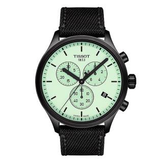 ΡΟΛΟΙ TISSOT T1166173709100 TISSOT T-Sport Chrono XL Chronograph Black Fabric Strap