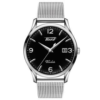 ΡΟΛΟΙ TISSOT  T1184101105700 TISSOT Heritage Visodate Silver Stainless Steel Bracelet