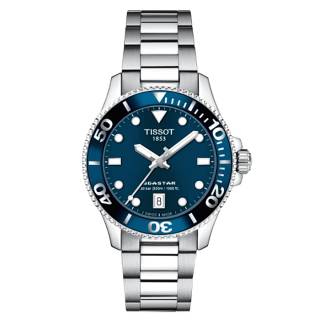 ΡΟΛΟΙ TISSOT T1202101104100 TISSOT T-Sport Seastar 1000  Silver Stainless Steel Bracelet