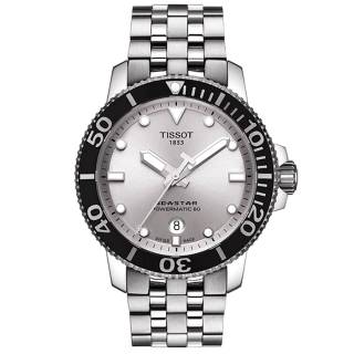 ΡΟΛΟΙ TISSOT  T1204071103100 TISSOT T-Sport Seastar 1000 Powermatic 80 Silver Stainless Steel Bracelet