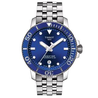 ΡΟΛΟΙ TISSOT T1204071104100 TISSOT T-Sport Seastar 1000 Powermatic 80 Stainless Steel Bracelet