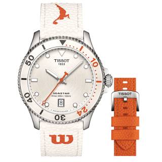 ΡΟΛΟΙ TISSOT  T1204101701100 TISSOT T-Sport Seastar 1000 Wilson WNBA Special Edition Gift Set