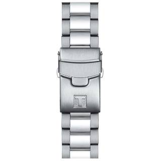 ΡΟΛΟΙ TISSOT T1206071104101 Seastar 2000 Professional Powermatic 80 Stainless Steel Bracelet