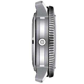 ΡΟΛΟΙ TISSOT T1206071744100 Seastar 2000 Professional Powermatic 80 Black Silicon Strap