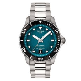 ΡΟΛΟΙ TISSOT  T1208071109100 TISSOT T-Sport Seastar 1000 Powermatic 80 Automatic Silver Stainless Steel Bracelet