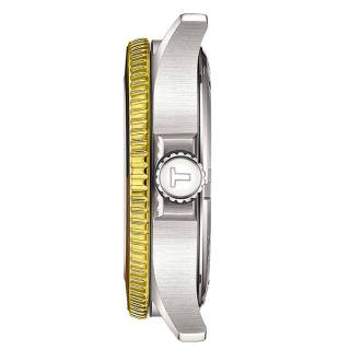 ΡΟΛΟΙ TISSOT  T1208522205100 TISSOT T-Sport Seastar 1000 Dual Time GMT Two Tone Stainless Steel Bracelet