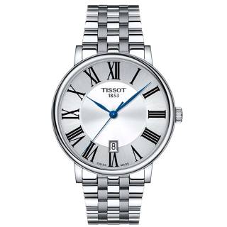 ΡΟΛΟΙ TISSOT T1224101103300 TISSOT T-Classic Carson Premium Silver Stainless Steel Bracelet