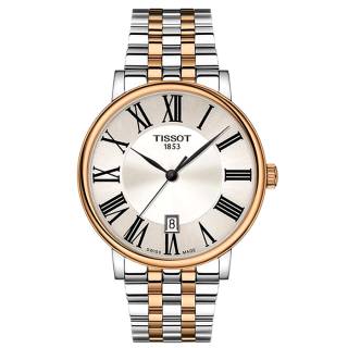 ΡΟΛΟΙ TISSOT T1224102203300 TISSOT Carson Two Tone Stainless Steel Bracelet