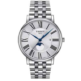 ΡΟΛΟΙ TISSOT  T1224231103300 TISSOT  Carson Premium Moonphase  Stainless Steel Bracelet