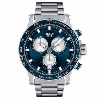 ΡΟΛΟΙ TISSOT  T1256171104100 TISSOT T-Sport Supersport Chronograph Silver Stainless Steel Bracelet