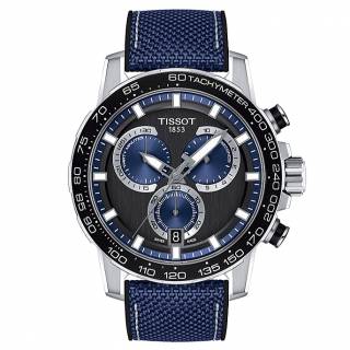 ΡΟΛΟΙ TISSOT  T1256171705103  TISSOT T-Sport  Supersport Chrono Blue Silicon - Synthetic Strap