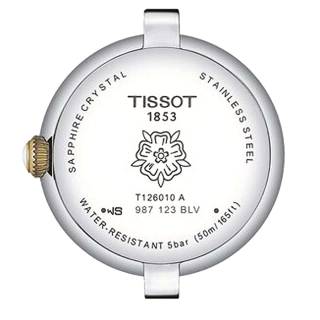 ΡΟΛΟΙ TISSOT  T1260102201300 TISSOT T-Lady Belissima Two Tone Stainless Steel Bracelet