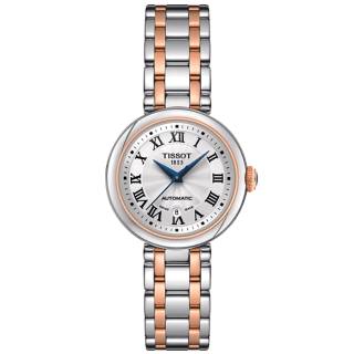 ΡΟΛΟΙ TISSOT  T1262072201300 TISSOT T-Lady Belissima Automatic Two Tone Stainless Steel Bracelet