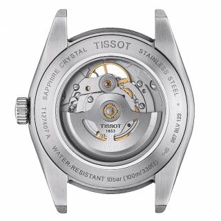 ΡΟΛΟΙ TISSOT  T1274071103101 TISSOT Gentleman Powermatic 80 Open Heart Silver Stainless Steel Bracelet