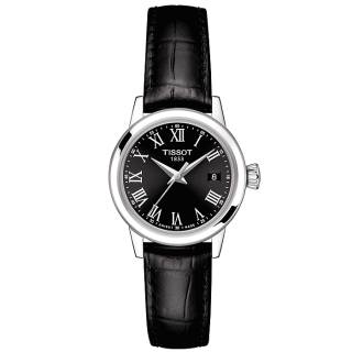 ΡΟΛΟΙ TISSOT T1292101605300 TISSOT Classic Dream Black Leather Strap