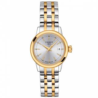 ΡΟΛΟΙ TISSOT  T1292102203100 TISSOT T-Classic Dream Two Tone Stainless Steel Bracelet