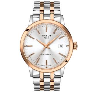 ΡΟΛΟΙ TISSOT T1294072203100 TISSOT Classic Dream Swissmatic Two Tone Stainless Steel Bracelet