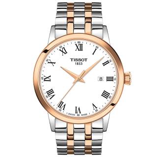 ΡΟΛΟΙ TISSOT T1294102201300 TISSOT Classic Dream Two Tone Stainless Steel Bracelet