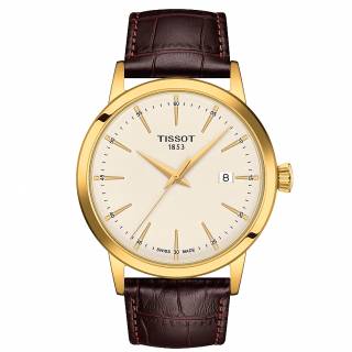 ΡΟΛΟΙ TISSOT  T1294103626100 TISSOT Classic Brown Leather Strap