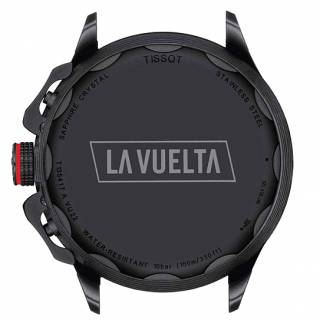 ΡΟΛΟΙ TISSOT  T1354173705104 TISSOT T-Sport T-Race Cycling LA VUELTA Chronograph Red Silicone Strap Gift Set