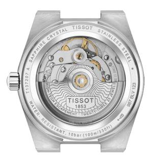 ΡΟΛΟΙ TISSOT  T1372071105100 TISSOT T-Classic PRX Powermatic 80 Automatic Silver Stainless Steel Bracelet