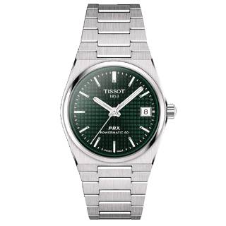 ΡΟΛΟΙ TISSOT  T1372071109100 TISSOT T-Classic PRX Powermatic 80 Automatic Silver Stainless Steel Bracelet