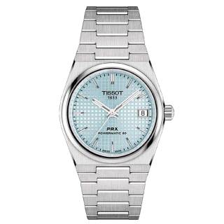 ΡΟΛΟΙ TISSOT  T1372071135100 TISSOT T-Classic PRX Powermatic 80 Automatic Silver Stainless Steel Bracelet