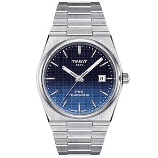 ΡΟΛΟΙ TISSOT  T1374071105101 TISSOT T-Classic PRX Powermatic 80 Automatic Silver Stainless Steel Bracelet