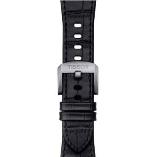 ΡΟΛΟΙ TISSOT  T1374071605100  PRX 40 205  Powermatic 80 Black  Leather Strap