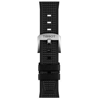 ΡΟΛΟΙ TISSOT  T1374071704100 TISSOT T-Classic PRX 40 205 Powermatic 80 Automatic Black Rubber Strap