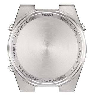 ΡΟΛΟΙ TISSOT  T1374631105000 TISSOT T-Classic PRX Digital Dual Time Chronograph Silver Stainless Steel Bracelet