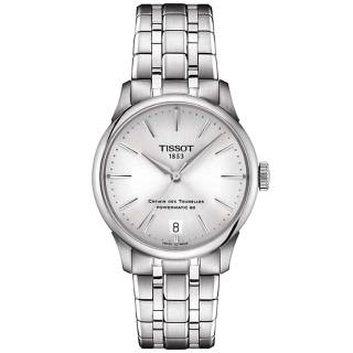 ΡΟΛΟΙ TISSOT  T1392071103100 TISSOT T-Classic Chemin Des Tourelles Automatic Silver Stainless Steel Bracelet