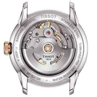 ΡΟΛΟΙ TISSOT  T1392072203800 TISSOT T-Classic Chemin Des Tourelles Automatic Two Tone Stainless Steel Bracelet