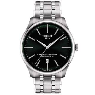 ΡΟΛΟΙ TISSOT  T1394071109100  TISSOT T-Classic Chemin Des Tourelles Automatic Silver Stainless Steel Bracelet