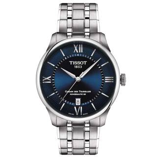 ΡΟΛΟΙ TISSOT  T1398071104800 TISSOT T-Classic Chemin Des Tourelles Automatic Silver Stainless Steel Bracelet