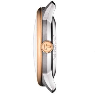 ΡΟΛΟΙ TISSOT  T1398072203800 TISSOT T-Classic Chemin Des Tourelles Automatic Two Tone Stainless Steel Bracelet