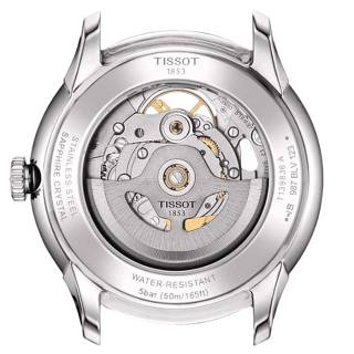 ΡΟΛΟΙ TISSOT  T1398361104800 TISSOT T-Classic Chemin Des Tourelles Automatic Silver Stainless Steel Bracelet