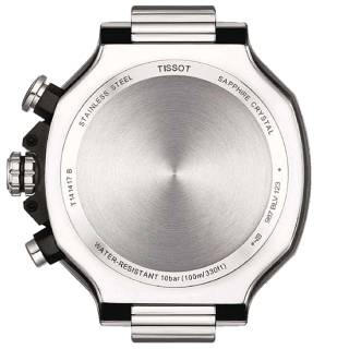 ΡΟΛΟΙ TISSOT  T1414171104100 TISSOT T-Sport T-Race Chronograph Silver Stainless Steel Bracelet