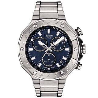 ΡΟΛΟΙ TISSOT  T1414171104100 TISSOT T-Sport T-Race Chronograph Silver Stainless Steel Bracelet