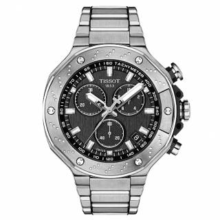 ΡΟΛΟΙ TISSOT  T1414171105101 TISSOT T-Sport T-Race Chronograph Silver Stainless Steel Bracelet