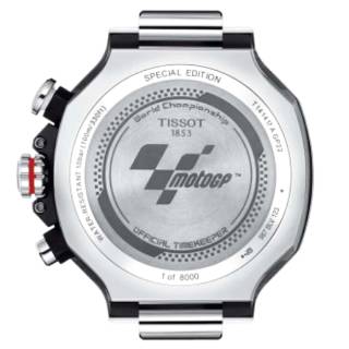 ΡΟΛΟΙ TISSOT   T1414171105700 TISSOT T-Race Moto GP 2022 Chronograph Limited Edition Silver Stainless Steel Bracelet