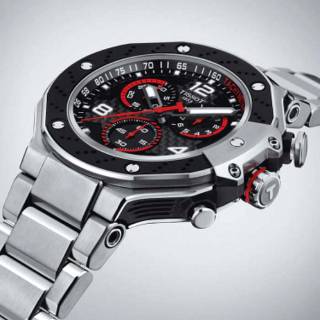 ΡΟΛΟΙ TISSOT   T1414171105700 TISSOT T-Race Moto GP 2022 Chronograph Limited Edition Silver Stainless Steel Bracelet