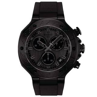 ΡΟΛΟΙ TISSOT  T1414173706100 TISSOT T-Sport T-Race Chronograph Black Silicone Strap